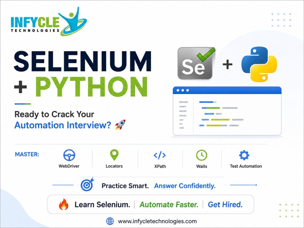 Selenium with Python Interview Questions