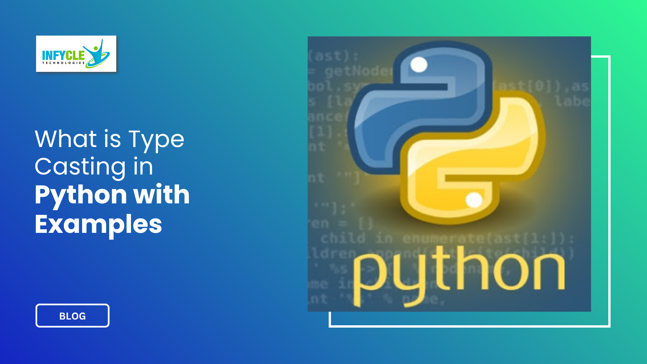Type Casting in Python Type Casting in Python