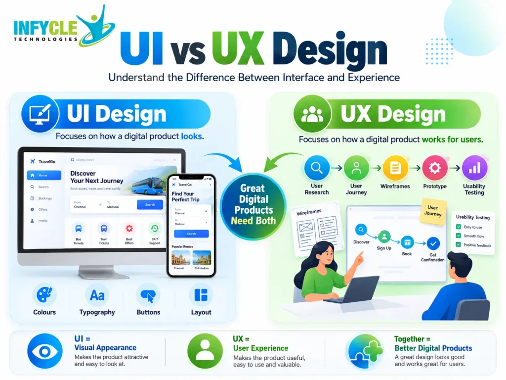 UI vs UX Design